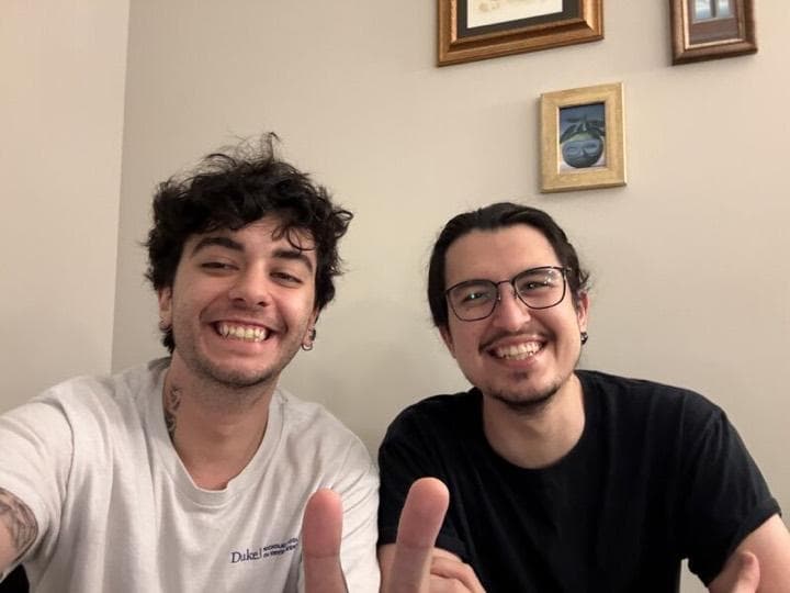 Ege and Çağlar, founders of Playermakes